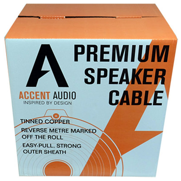 4 Core Premium 14 Gauge Speaker Cable per meter